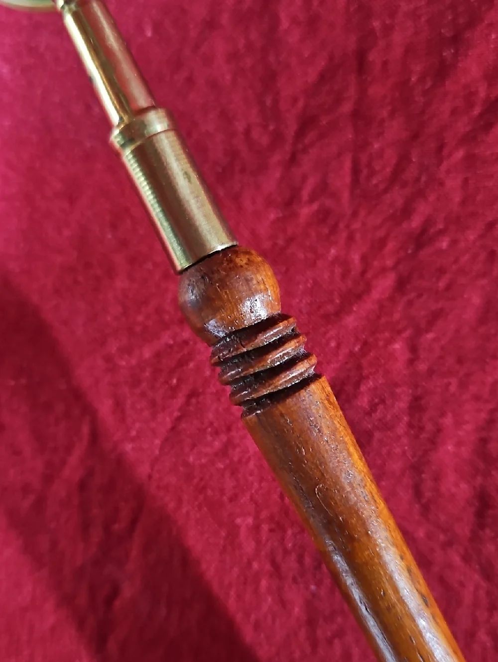 Brass Candle Snuffer with Extra Long 13.5